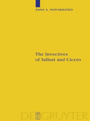 cover image of The Invectives of Sallust and Cicero